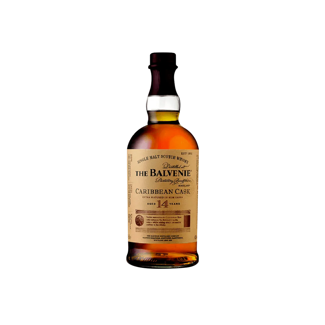 WHISKY BALVENIE CARIBEAN 14 AÑOS 750 ML